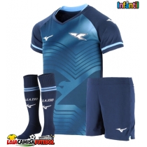 Camisa de Futebol Lazio Equipamento Alternativo Infantil 2025-26 Manga Curta (+ Calças curtas)